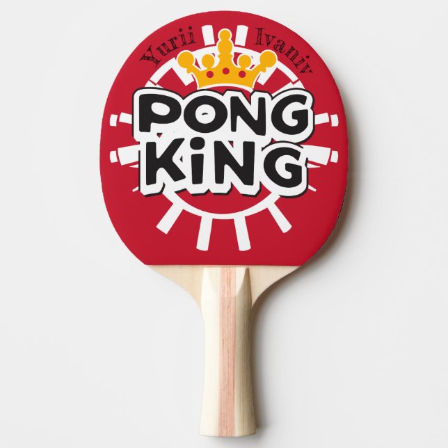 Pong Kung Red Pingisracket (Framsidan)