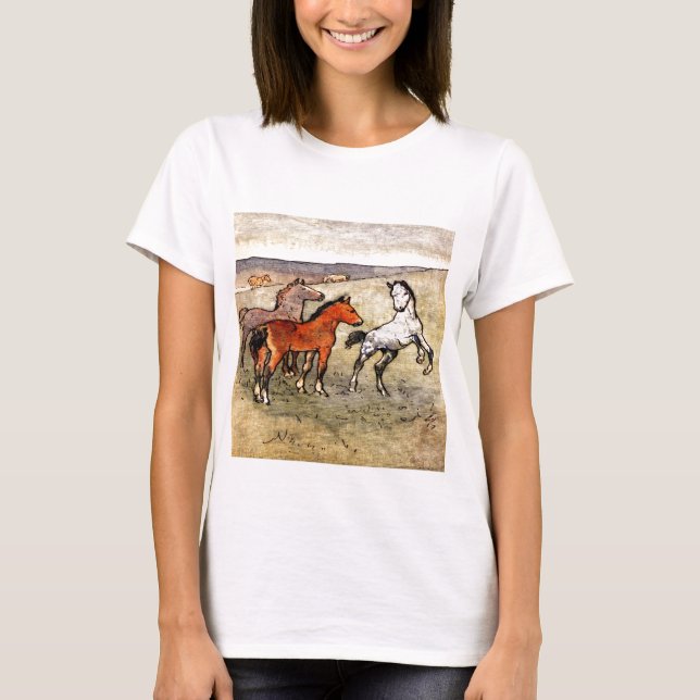 Ponies at Play T Shirt (Framsida)