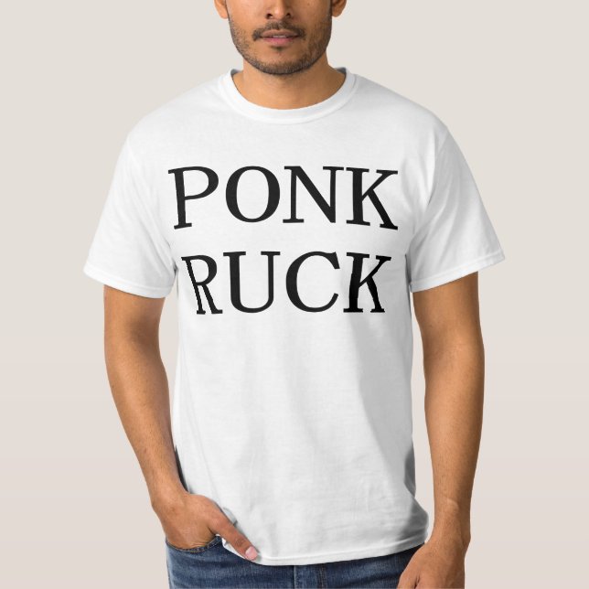 ponk ruck tee shirt (Framsida)