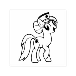 Ponny Självfärgande Stämpel