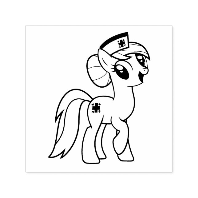 Ponny Självfärgande Stämpel (Design)