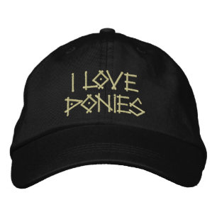 PONNYAR BRODERAD KEPS