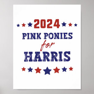 Ponnyer För Kamala-harris 2024 Poster
