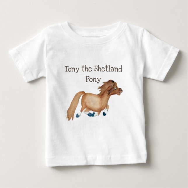 Ponnyt-skjorta T Shirt (Framsida)