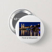Pont a Mousson Panorama med Moselle Souvenir