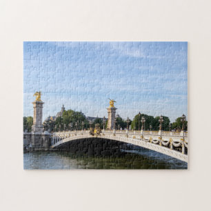 Pont Alexandre III on Seine River - Paris, Frankri Pussel