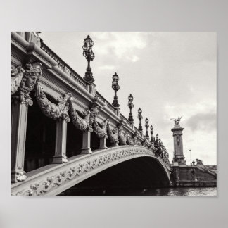 Pont Alexandre III Paris Bridge Poster Skriv ut