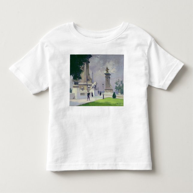 Pont Alexandre III, Paris T-shirt (Framsida)