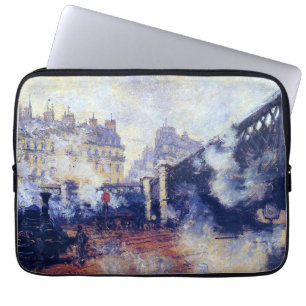 Pont de l'Europe av Monet Laptop Fodral
