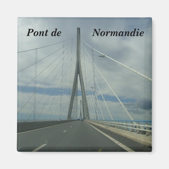 Pont de Normandie - Magnet (Framsidan)