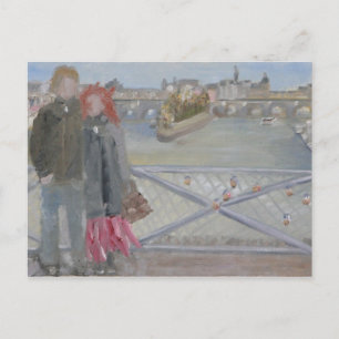 Pont des Arts: Paris Vykort