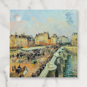 Pont Neuf, eftermiddag, solljus Camille Pissarro Gåvor Etiketter