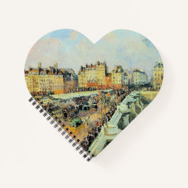 Pont Neuf, eftermiddag, Sunlight Camille Pissarro