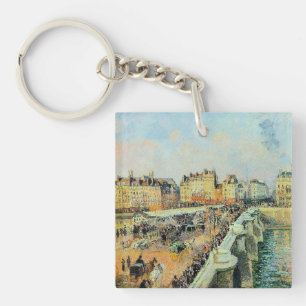 Pont Neuf, eftermiddag, Sunlight Camille Pissarro