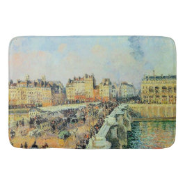 Pont Neuf, eftermiddag, Sunlight Camille Pissarro Badrumsmatta