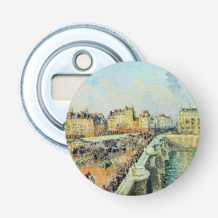 Pont Neuf, eftermiddag, Sunlight Camille Pissarro Flasköppnare