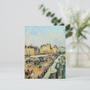 Pont Neuf, eftermiddag, Sunlight Camille Pissarro OSA Kort