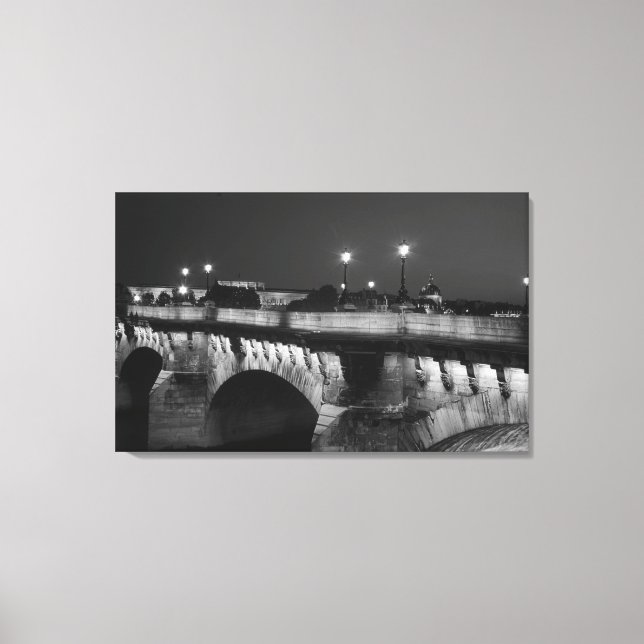 Pont Neuf Paris Canvastryck (Framsida)