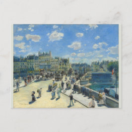 Pont Neuf Paris Pierre-Auguste Renoir Vykort