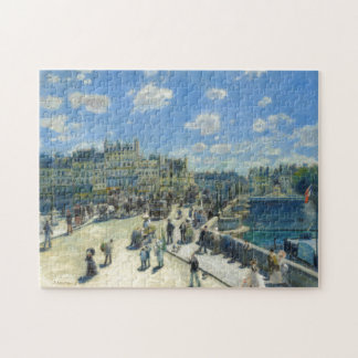 Pont Neuf Paris vid Pierre-Auguste Renoir Pussel