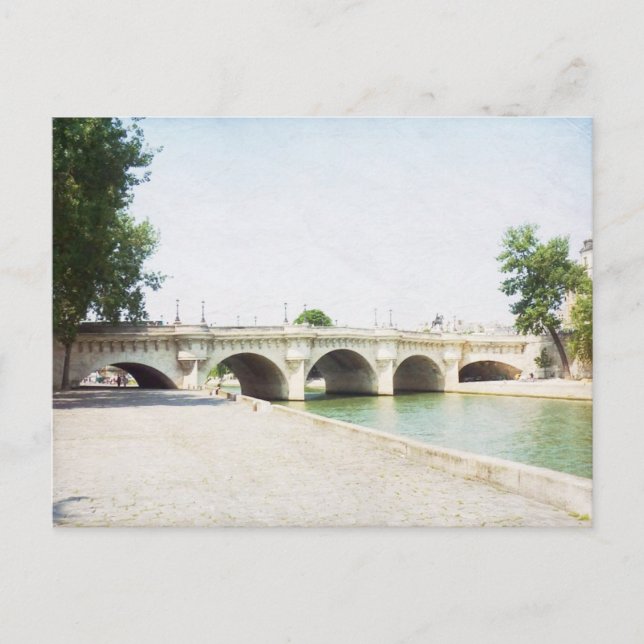 Pont Neuf (Paris) Vykort (Framsida)