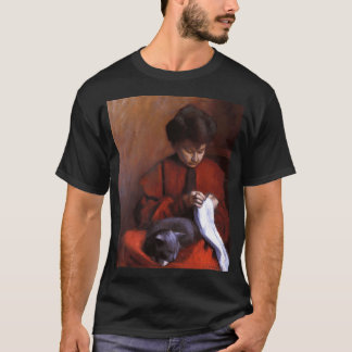 Pont Saint-Michel och Notre Dame Albert Marque T Shirt