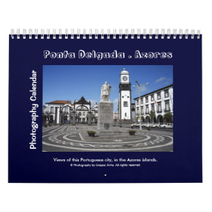 Ponta Delgada, Azorerna - Fotografikalender Kalender
