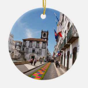 Ponta Delgada, Azorerna Julgransprydnad Keramik