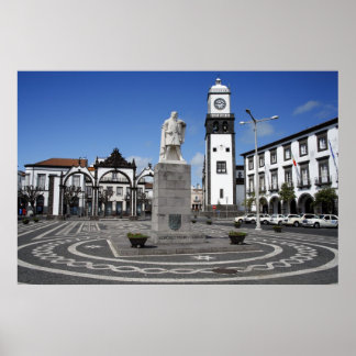 Ponta Delgada, Azorerna Poster