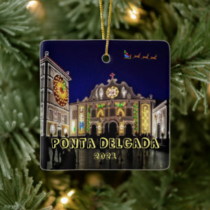 Ponta Delgada Azres Scenia Ornament