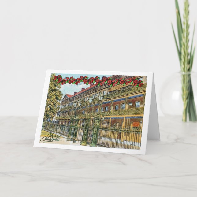 Pontalba jul helgkort (Framsida)