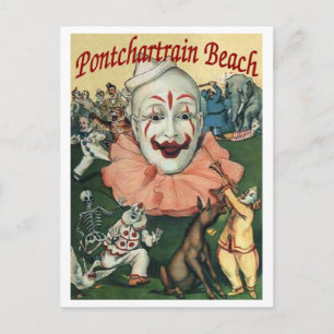 Pontchardriver Beach Poster Vykort