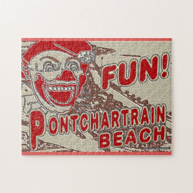 Pontcharraft Beach, Vintage, Pussel (Horisontell)