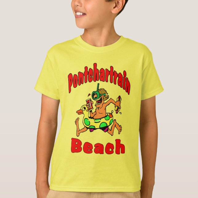Pontchartåg Beach T-shirt (Framsida)