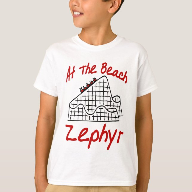 Pontchartåg Beach Zephyr T-shirt (Framsida)