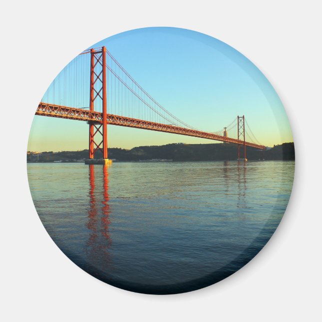 Ponte 25 de Abril, LIsboa, Portugal Magnet (Framsidan)