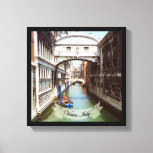 Ponte dei Sospiri Venezia Italia Souvenir Canvastryck
