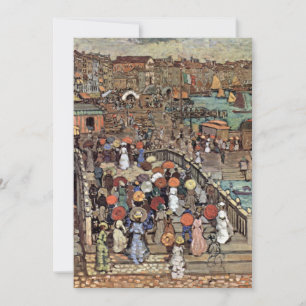 Ponte Della Paglia, Venedig av Maurice Prendergast