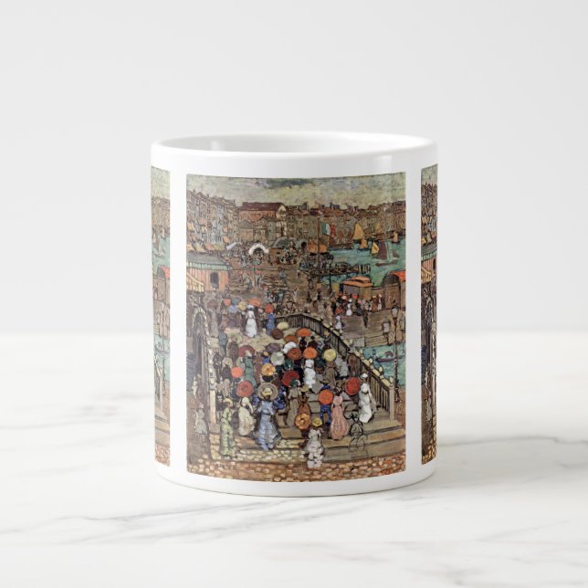 Ponte Della Paglia, Venedig av Maurice Prendergast Jumbo Mugg (Framsidan)