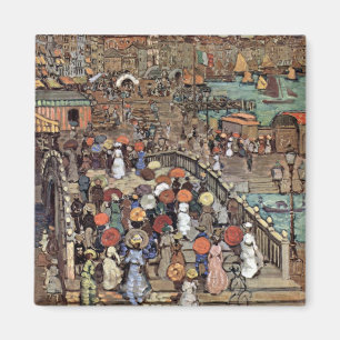 Ponte Della Paglia, Venedig av Maurice Prendergast Magnet