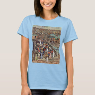 Ponte Della Paglia, Venedig av Maurice Prendergast Tee Shirt