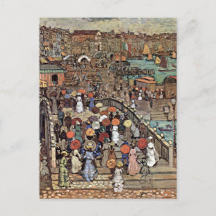 Ponte Della Paglia, Venedig av Maurice Prendergast Vykort