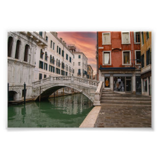 Ponte di Canonica Venedig Italien Fototryck