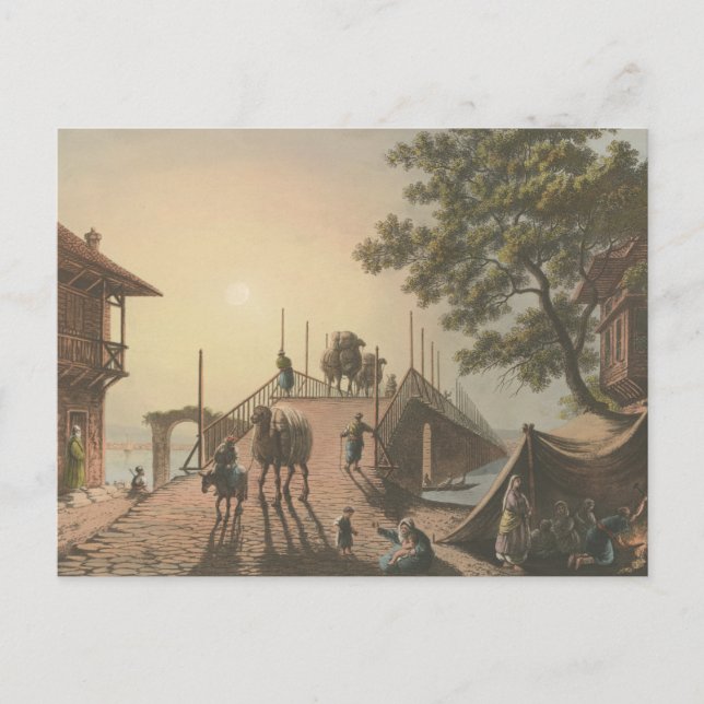 Ponte piccolo, Small Bridge i Islamic Village Vykort (Framsida)