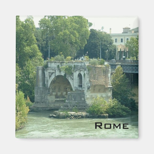 Ponte Rotto - Rom Magnet (Framsidan)