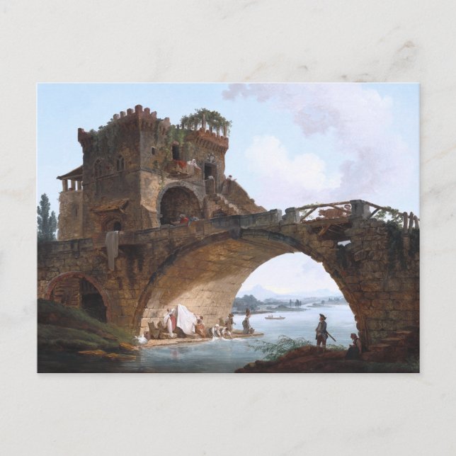 Ponte Salario Vykort (Framsida)