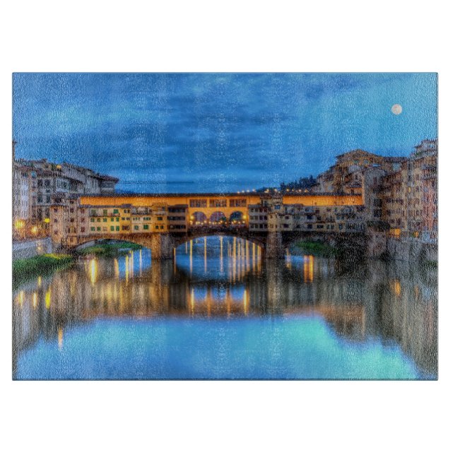 Ponte vecchio bridge i Florens, Italien (Framsidan)