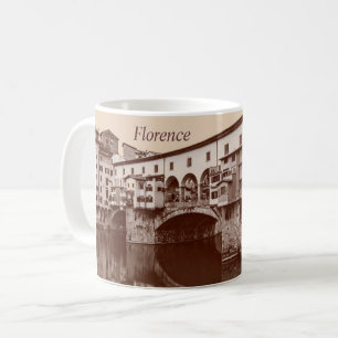 Ponte Vecchio Brown Coffe Mugg