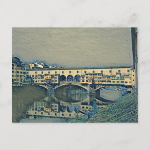 Ponte Vecchio Card Vykort