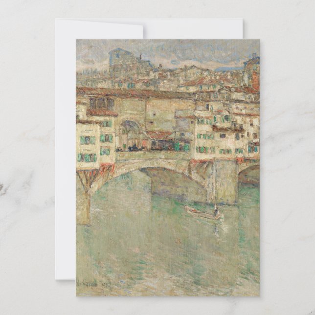 Ponte Vecchio | Childe Hassam (Framsida)